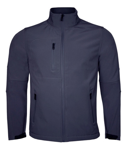 Softshell  Termico Con Micropolar Corporativo Hombre