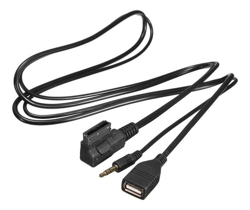 Adaptador De Cable Auxiliar Usb 3.5mm Ami Mmi Cable De Inter