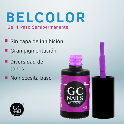 Esmalte de uñas GC Nails pack de 100 unidades colores variados