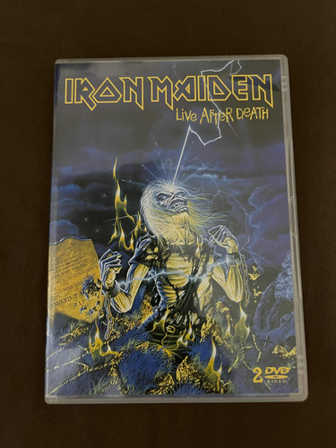 Dvd Iron Maiden Live After Death Duplo