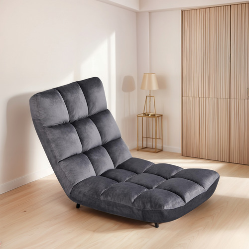 Yaheetech Silla Plegable De Suelo Con Respaldo Ajustable Aco