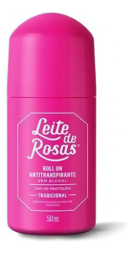 Desodorante Rollon Tradicional Leite De Rosas Wxz