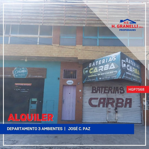 Departamento En Alquiler En José C Paz