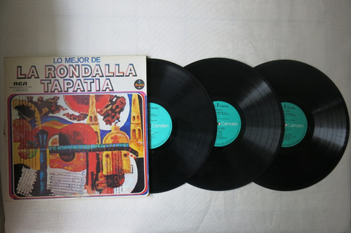 Vinyl Vinilo Lp Acetato Lo Mejor De La Rondalla Tapatia 3lp
