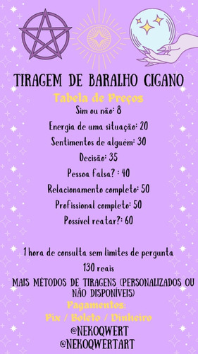 Leitura De Tarot (baralho Cigano) Por Whatsapp 