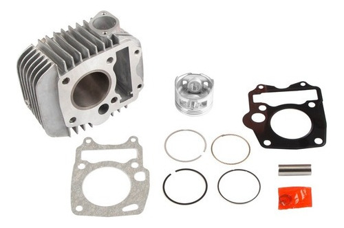 Kit Cilindro Completo Honda Biz 125 Piston Aros Antares