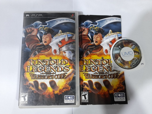 Untold Legends The Warriors Co Completo Para Playstation Psp