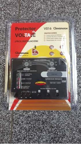 Protector Trifásico Voltaje 220 V016 