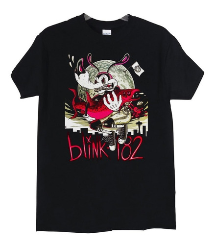 Polera Blink 182 Seattle Punk Abominatron