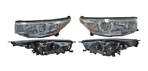 Par Juego Faros Toyota Highlander  2014 - 2016 Xry