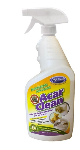 Desinfectante Acar Clean Anti-ácaros Seguro Y Ecológico