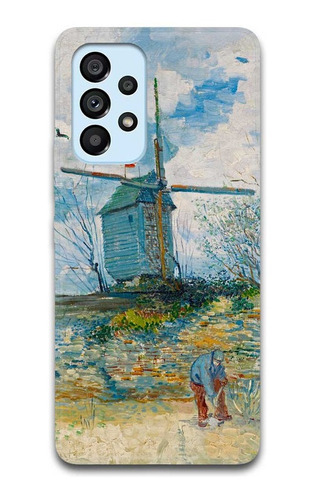 Funda Van Gogh Molino Para Galaxy Todos