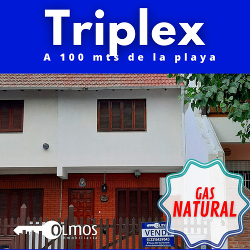 Triplex 100 Mts Totales, Gas Natural, Excelente Estado