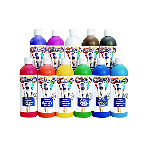 - Swt16 Pinturas Tempera Simplemente Lavables, 16 Fl Oz...