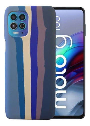 Funda Para Motorola G100 De Silicona Con Felpa Super Suave