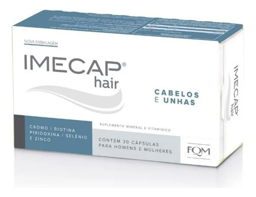 Imecap Hair 30 Cápsulas Original Full