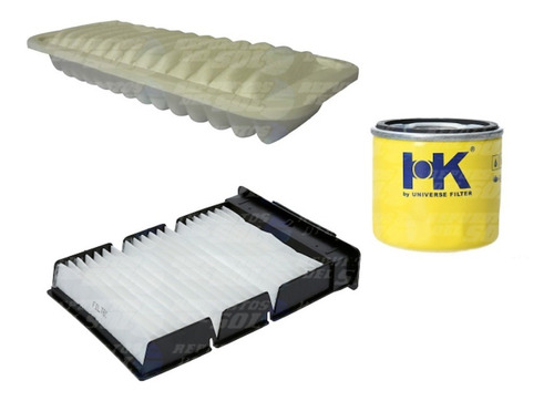Kit Filtros Byd F0 1.0 10 - 17 Aire Polen Aceite 