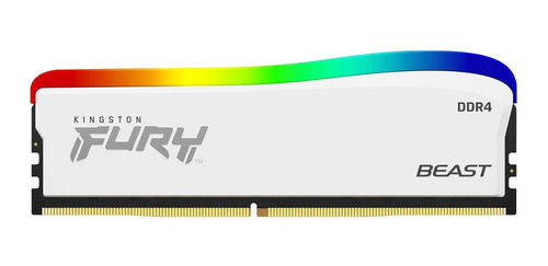 Memoria Ram Kingston Gamer 8gb 3600mt Fury Blanca