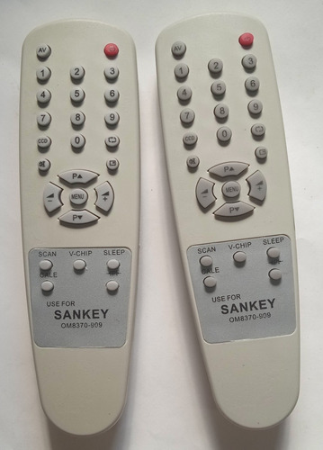 Control Remoto Tv Sankey Modelo  Om8370-909 ----