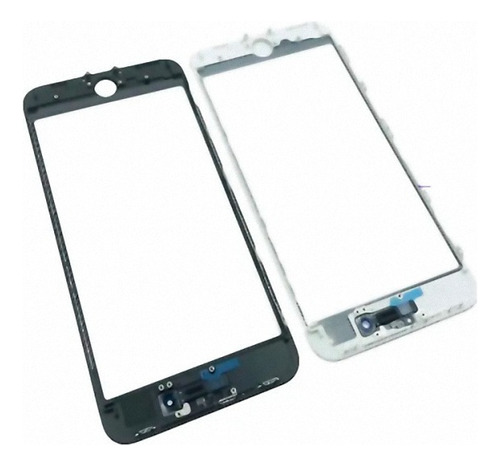 Vidrio Repuesto Oca Glass Para iPhone 8 Plus Negro Blanco