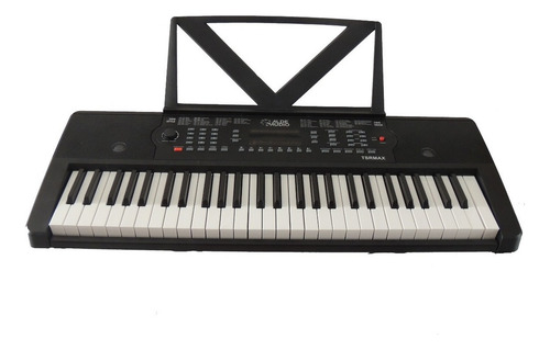 Teclado Eléctrico 128 Estilos, 8 Efectos De Percusión Color Negro 9