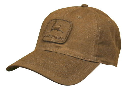 John Deere Workwear - Sombrero De Lona Encerada Con Parche,.