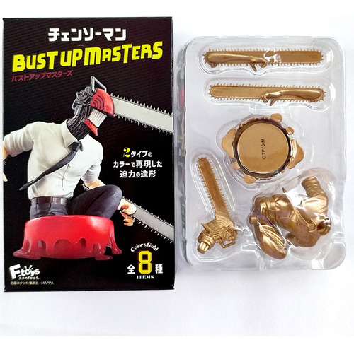 Chainsaw Man Bust Up Masters - Chainsaw Man (dorado)