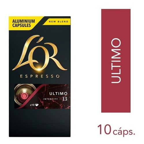 Capsulas Café L'or ''último'' 10 Unidades
