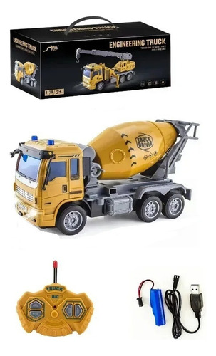 Camion Control Remoto Construcion Mixer Agitador Hormigon