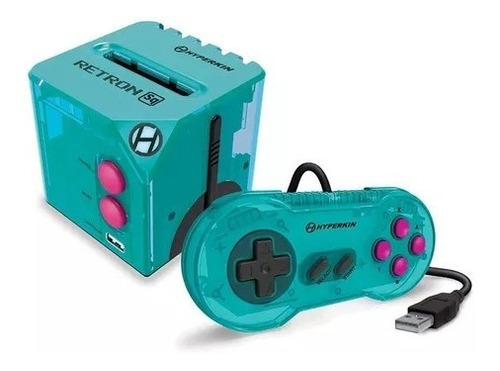 Hyperkin Retron Sq: Clone Game Boy/color/advance - Turquesa