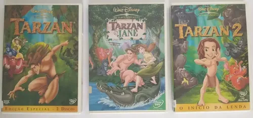 Tarzan 1 2 E Tarzan E Jane Dvds Originais | MercadoLivre