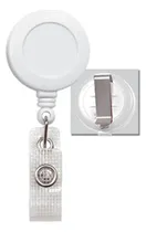 Comprar Dispositivo Porta Carnets Tipo Yoyo Color Blanco Ofiart
