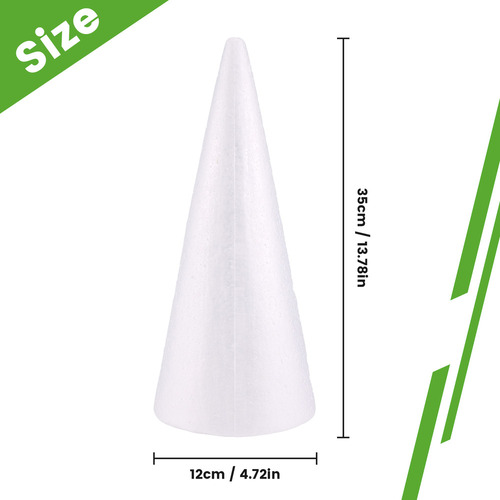 Cones De Árvore De Espuma Para Artesanato Diy, Material De A