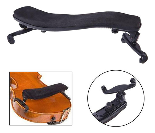 B Comortable Borracha Suporte Para 1/2 4/4 Violino Ombro