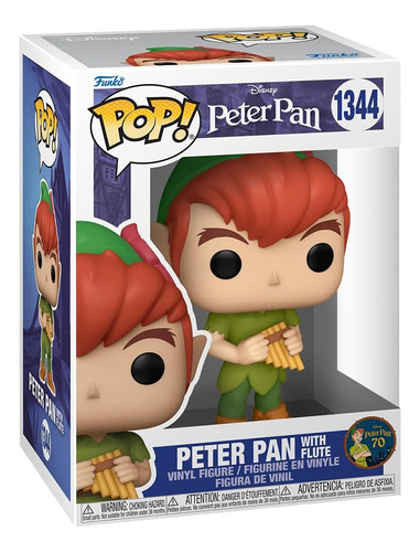 Funko Pop Disney Peter Pan 70th Peter Pan With Flute