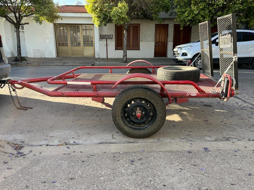 Trailer Vdu, Apto Para Cuatriciclos Con Rampas Y Auxiliar