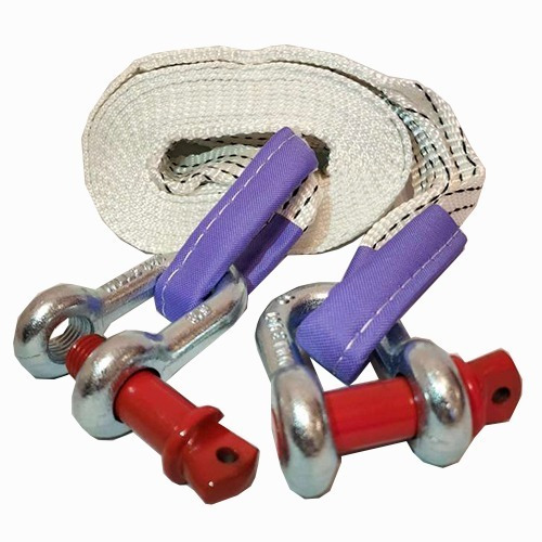 Kit De Remolque 3 En 1 Linga 5 Mts 5 Tn Grilletes Guantes