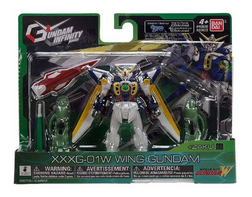 Gundam Infinity Series Bandai Figura Xxxg-01w Wing Gundam