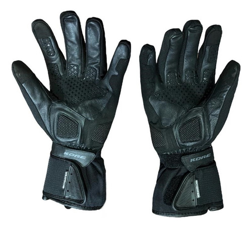 Guantes Moto Kore Gl-1424 Abrigo Con Neopreno L - Xl