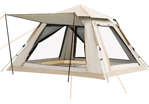 Carpa Para Acampar Al Aire Libre, Completamente Automática,