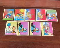 Comprar 9 Tarjetas Garfield Lote Figuritas Album 1997 Carpeta (01)