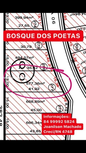 Imagem 14 de 15 de Lote Para Venda Em Parnamirim, Parque Do Jiqui - Bosque Dos Poetas - Lot1563-b_2-1098273