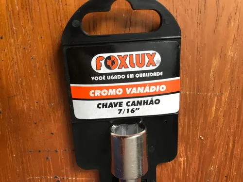 Chave Canhão 7/16 - Marca Foxlux | MercadoLivre