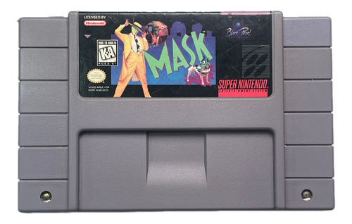  Id 625 The Mask O Mascara Original Snes Super Nintendo