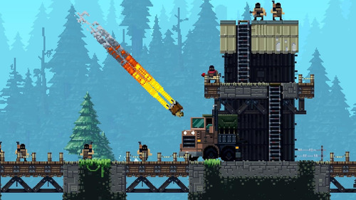 Juego multimedia físico Broforce Deluxe Edition para Nintendo Switch