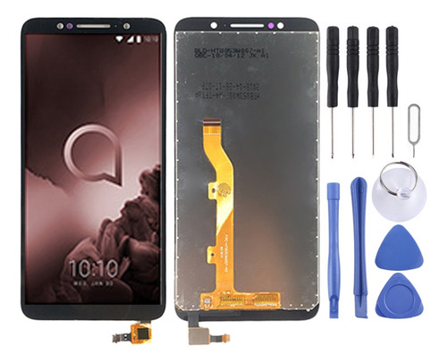 Zc Pantalla Lcd Oem Negra Para Alcatel 1c 5009d