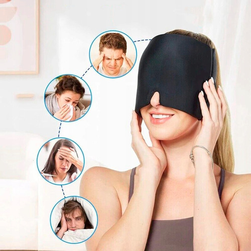 Gorro Gel Alivio Dolores Molestia Cabeza Compresa Frio Calor