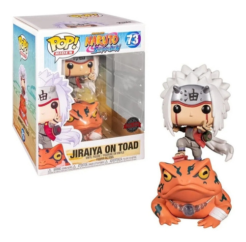 Funko Pop Naruto Jiraiya On Toad (73)