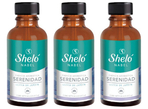 3 Pack Esencia Aromática Serenidad Shelo