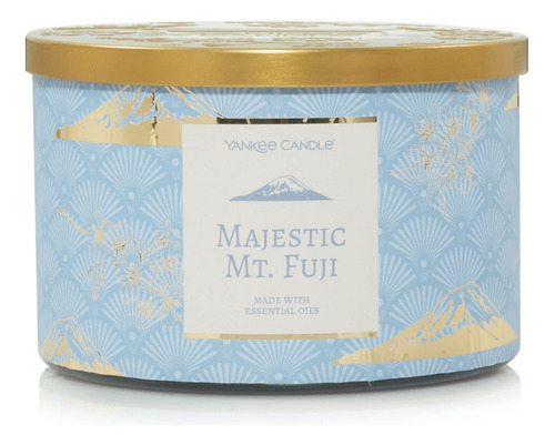 Candle Vela 3 Mecha Majestic Mt Fuji 18 Onza 50 Hora